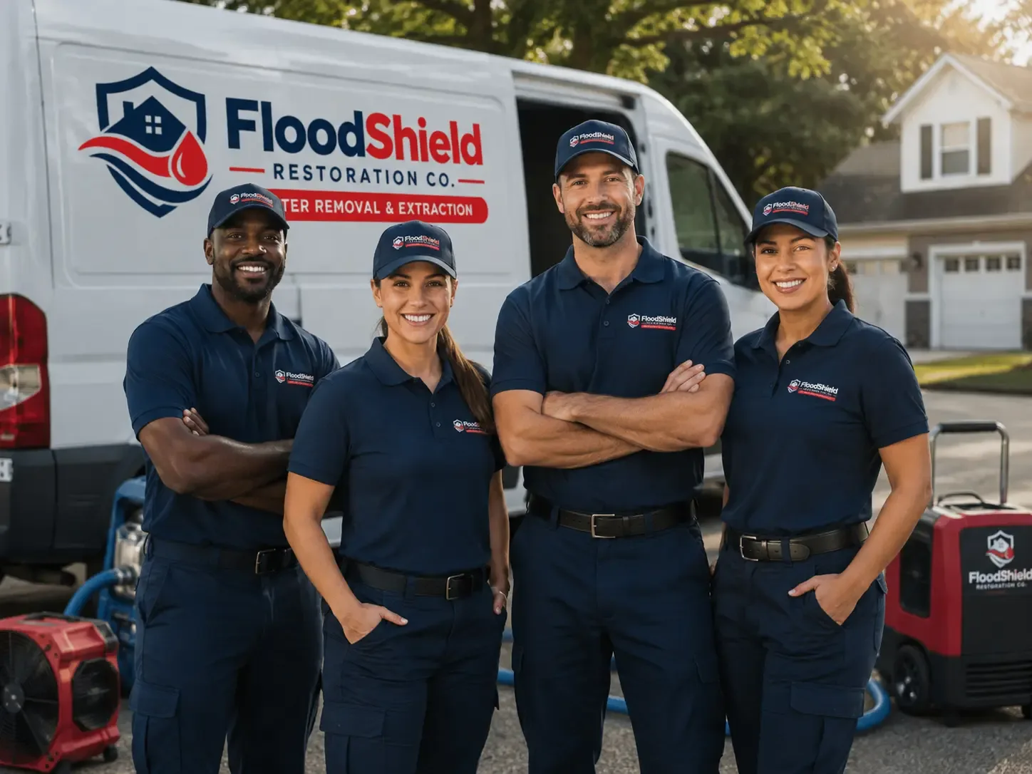 Flood Damage Restoration company in Union City, OH